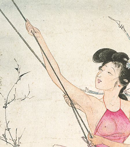 原州-胡也佛的仕女画和最知名的金瓶梅秘戏图